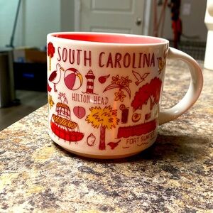 SOUTH CAROLINA Starbucks coffee mug